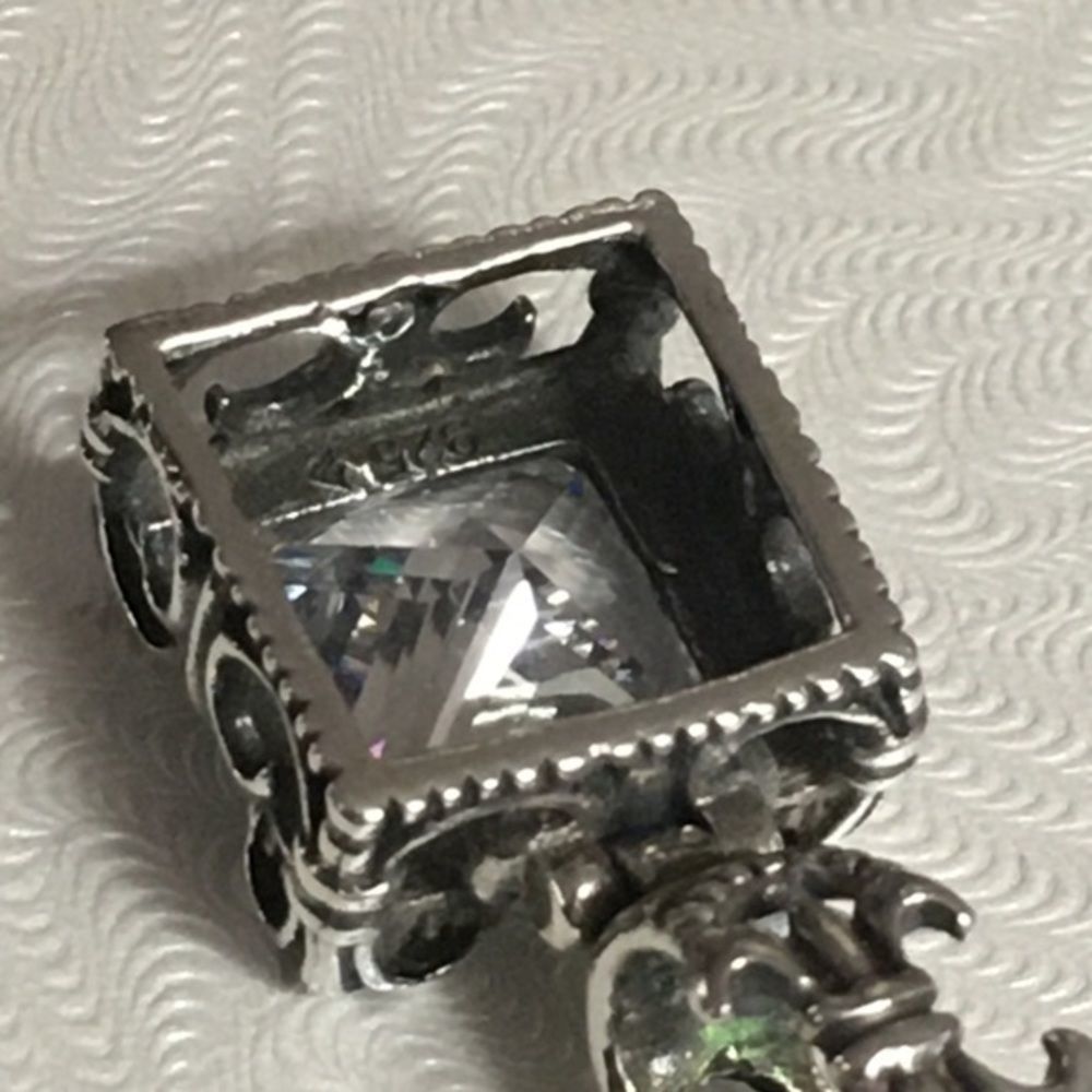 SILPADA Sterling Silver CZ Uptown Pendant S0979 - Picture 8 of 12
